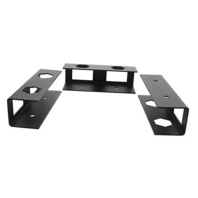 LALAFINA 1Set Under Desk Laptop Holder Sturdy Tray for Invisible Storage Easy Tool Installation Fits Various Laptop for Streamlined Workspaces