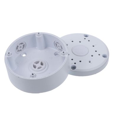 HOLIDYOYO Dome Camera Junction Box Weatherproof Security Camera Mount Bracket for Outdoor Indoor Use Quick Installation Organized Cable Storage for Junction Box