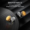 BASN BmasterX Hybrid In Ear Monitor Headphones for Musicians, Orange-Black view 2