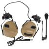 wkao Tactical Helmet Headset with Microphone - Soft Sponge Padding, 360 Rotating Mount for, Airsoft, and Fitness - Fits 20.5-25.2 Inch Head Size view 1