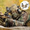 wkao Tactical Helmet Headset with Microphone - Soft Sponge Padding, 360 Rotating Mount for, Airsoft, and Fitness - Fits 20.5-25.2 Inch Head Size view 3