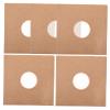 Abaodam 5pcs Vinyl Record Sleeves Inner Record Protector Sleeves Matte Covers for Kraft Paper Album Jacket view 1