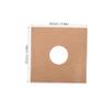 Abaodam 5pcs Vinyl Record Sleeves Inner Record Protector Sleeves Matte Covers for Kraft Paper Album Jacket view 2