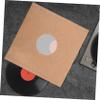 Abaodam 5pcs Vinyl Record Sleeves Inner Record Protector Sleeves Matte Covers for Kraft Paper Album Jacket view 4