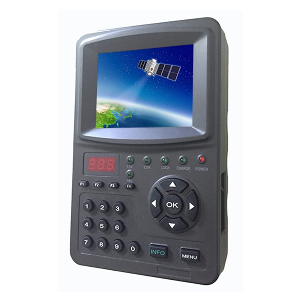 POEMYSIR Digital Satellite Finder KPT 968HD Meter 3.5 TFT LED DVB-S2 DVB-S Sat Finder MPEG-4 1080P Full HD Portable Satfinder KPT-968G