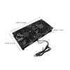 COHEALI Dual USB Cooling Fan for Compact Dual Fan Design with Speed Efficient Heat Dissipation for Cases Routers and More view 2