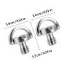 ELAYARD 4Pcs Quick Release Plate Screws Shaft Ring Mounting Screws for Tripods Monopods and Gimbals Compatible with Screw Cameras and Lenses view 2