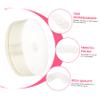 jojofuny 30Pcs Clear DIY CD Discs for Creative Decoration Blank Transparent Craft Discs for Art Projects Wall Decor and Party Crafts view 3