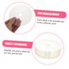 jojofuny 30Pcs Clear DIY CD Discs for Creative Decoration Blank Transparent Craft Discs for Art Projects Wall Decor and Party Crafts view 4