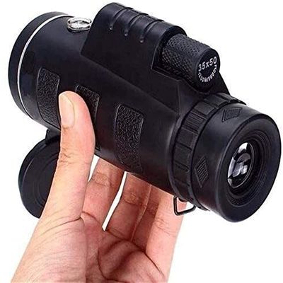 Monocular Telescope, High Multiple Outdoor Monocular Panda 12X81 Highdefinition Lowlight Night Vision Monocular