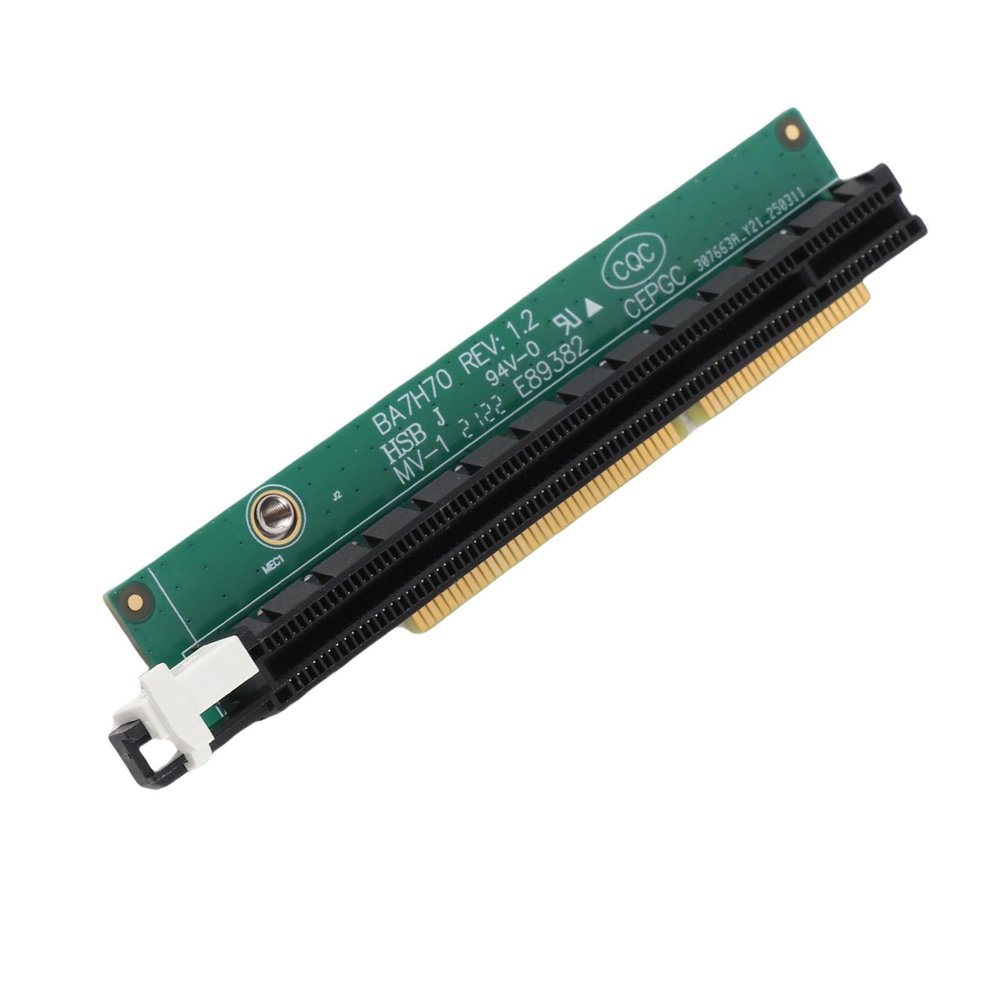 Bewinner PCIe 16x Riser Card for ThinkCentre Tiny5 Series M920q M920x M720q P330 - Supports P1000 P620 P600 and I350 T4 NIC, Plug and Play Adapter with PCB and Iron Construction (with Back