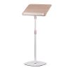 Adjustable Lectern Podium Stand for Laptop & Books, Height & Angle Adjustable, Ideal for Meetings, Schools, Churches, Auditoriums - 67in Tall, Slanted Top Shelf view 1