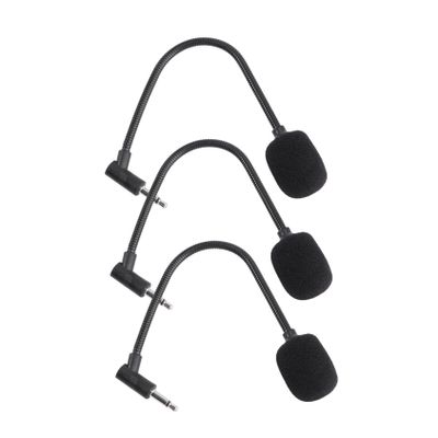 Hoement 3pcs Microphone Microphone Straight Cutting Portable Small for Home Office Speaker Phone Tablet