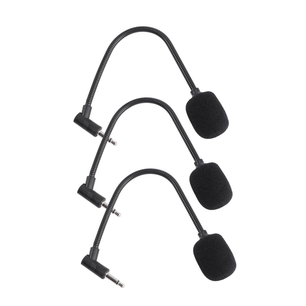 Hoement 3pcs Microphone Microphone Straight Cutting Portable Small for Home Office Speaker Phone Tablet