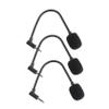 Hoement 3pcs Microphone Microphone Straight Cutting Portable Small for Home Office Speaker Phone Tablet view 1
