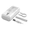 LRXIYODE 1Set Earphone Cleaning Kit Multifunctional Electronics Cleaning with Soft Brush Keycap Puller Telescopic Design for Headphones Mobile Phones Computers More view 1