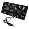 Mipcase Dual USB Fans for Speed Cooling Fan with Dual Fan Design Rapid Cooling for Stable Device Operation Sturdy Construction Convenient Installation for Computer view 1