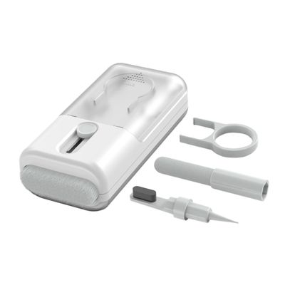 BESPORTBLE 1Set Electronics Cleaning Kit Multi Purpose Earphone Cleaning Tools for Headsets Phones Computers Soft Brush Nibs for Deep Cleaning Hook Loop Design for Convenient Use