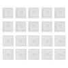 20 Keys PBT Keycap XDA Profile 1U Not Engraving Key Cover Unique Character Key Button for Mechanical Keyboard Xda Profile Keycaps Pbt view 1