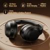 Echoes Rainbow Active Noise Cancelling Headphones, Wireless Over-Ear Bluetooth, 160H Long ANC Playtime, Hi-Res Audio, Big Bass, Customize via an App, Transparency Mode,for Home Office Travel view 2