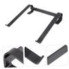 Lurrose Aluminum Alloy Laptop Cooling Stand Ergonomic Riser for Laptops Stable Design for Comfortable Typing for Desk Use and Spine Protection view 4