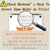 HLAAJJX for MacBook Pro M2 M1 13 inch Case 2022-2016 A2338 A2289 A2251 A2159 A1989 A1708 A1706 Touch Bar/Touch ID,Durabel Laptop Case & Keyboard Cover for Pro 13.3",Bubble Tea view 3