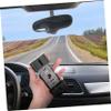 Mikinona Rear View Mirror Mounting Bracket for Dash Cam Rearview Mirror Adapter Stable Back Plate for Various Car Models Modification Support for Reliable Camera view 4