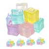 HOMOBABE 40pcs Cubes Realistic Resin Fake Ice Cubes for Photography Props Decorations Weddings view 1