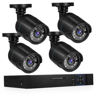 balacoo Channel Security Camera System for Home Outdoor Motion Weatherproof Easy Setup