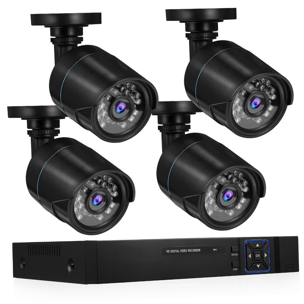 balacoo Channel Security Camera System for Home Outdoor Motion Weatherproof Easy Setup