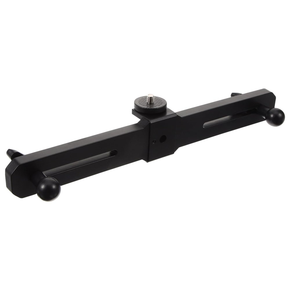 Toyvian Tripod Mount for Camera Lightweight Extension Bar with Dual Adapter for Live Streaming Vlogging Gaming Compatible with Multiple Devices and Phone Models