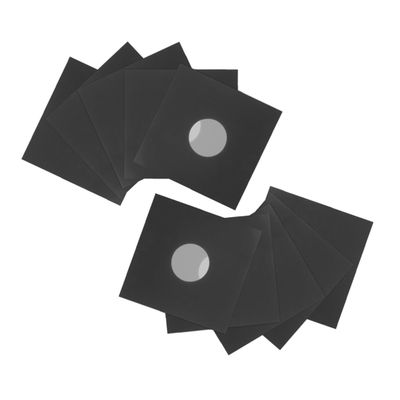 DECHOUS 12Pcs Kraft Vinyl Record Sleeves Durable Record Covers for Album Storage Vintage Appeal Protective Features for Vinyl Records