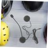 SOESFOUFU 2Pcs Motorcycle Headset with Microphone Audio Technology Ergonomic Design for Comfortable Fit for Riding and Gaming Supports Multiple Usage Scenarios view 4