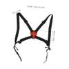 Uonlytech Adjustable Binocular Chest Vest Harness Strap X Shaped Dual Camera Carrier for Birding Hiking Outdoor Activities Durable Antislip Design view 2