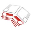 BID4ZE Chrome Front Speaker Accent Trim For H-onda GL1500 Gold Wing 1988-2000 view 3