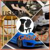 100pcs Nylon Universal Cable Tie Buckle,Nylon Universal Cable Ties buckle,Cable Tie Buckle,Zip Ties,UV Resistant Zipties for Car Daily Auto Fixing (100) view 4