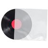 DIYEAH 50Pcs Vinyl Record Sleeves Thickened Flat Bags for CD Protection Flap Design for Easy Access for Storage and Preservation of view 1