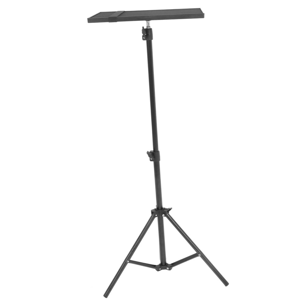 DIYEAH 1Pc Projector Tripod Stand Versatile Rack for Laptops Tablets and Projectors for Home Theater Presentations and Dj Shows Black
