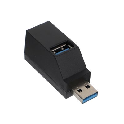 SHOWERORO Portable USB 3.0 Hub Splitter 3 Ports for Laptop Multifunctional Data Expansion Adapter Compatible Printers and Flash Drives for Travel and Home Use