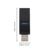 SHOWERORO Portable USB 3.0 Hub Splitter 3 Ports for Laptop Multifunctional Data Expansion Adapter Compatible Printers and Flash Drives for Travel and Home Use view 2
