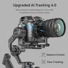 FeiyuTech SCORP-C2 3-Axis Gimbal Stabilizer with AI Tracking for DSLR, Mirrorless & Vlogging Camera, 7.72 lb (3.5 kg) Payload | Quick Landscape/Portrait Switch | Gesture Control view 2