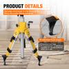 Fancyall Elevator Tripod, Surveying Tripod with Adjustable Legs for Laser Level view 3