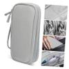 LABRIMP Double-Layer Electronic Organizer Pouch for Travel Accessories Cable Storage Bag Zipper for USB Drives and Gadgets view 4