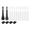Stylish Black and White Charging Port Cleaner Kits Removal Brush for Maintaining Device Performances Phone Charging Port Cleaner view 1