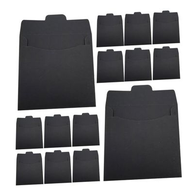ORFOFE 100pcs Cardboard Cd Sleeves Paper Cd Envelopes for Storage Greeting Cards