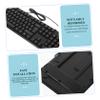 Balacoo Wired USB Keyboard and Mouse Combo for Office Full-Sized Ergonomic Design Quiet Keys Compatible Desktop and Laptop view 2