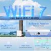 WAVLINK WiFi 7 BE5100 Outdoor WiFi Extender, Dual Band Long-Range Outdoor WiFi Repeater|Access Point|Mesh Router, POE Powered | IP67 Waterproof | 4 x 8dBi Antennas, 2.5 Gbps Ethernet, Up to 2800 sq.ft view 3