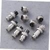 POPETPOP 5Pcs Aviation Connector Plugs Sockets Silver for Electronics Telecommunication Aviation Applications Durable Reliable Wiring view 3