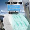 Car Fan for Driver and Passenger's Seat,Car Seat Fans for Backseat Rear Facing,Portable Car Mounted seat Back Cooling Fans with 3 Adjustable Wind Speeds,USB Plug-in Headrest Cooling Fan (Black) view 2