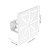 FUNNETOYU Heavy Duty CCTV Bracket Mount Thickened Wall Mount Holder for Dome Easy Installation Durable Design for Secure Setup view 2